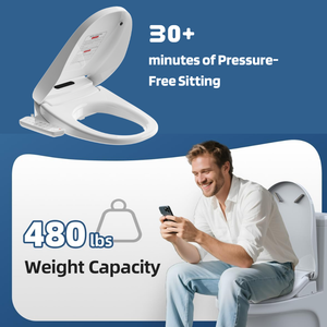 Intelligent Bidet Seat – Heated Seat, Warm Water Wash,  Self-Cleaning Nozzle