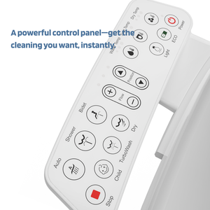 Intelligent Bidet Seat – Heated Seat, Warm Water Wash,  Self-Cleaning Nozzle