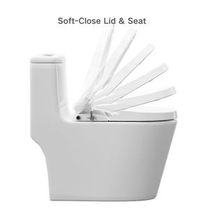 Non-Electric Bidet Seat with Soft-Close Lid