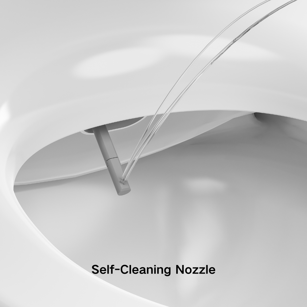Non-Electric Bidet Seat with Soft-Close Lid