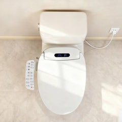 Nova electric bidet seat with heated seat and warm water wash